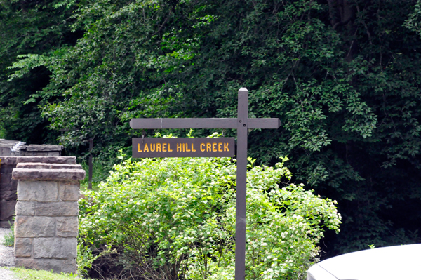 Laurel Hill Creek sign